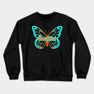 Vanishing Beautiful Butterfly Crewneck Sweatshirt